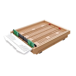 Apimaye E-Tipi Anti-Varroa Izgaralı ve Polen Tuzaklı Kovan Tabanı