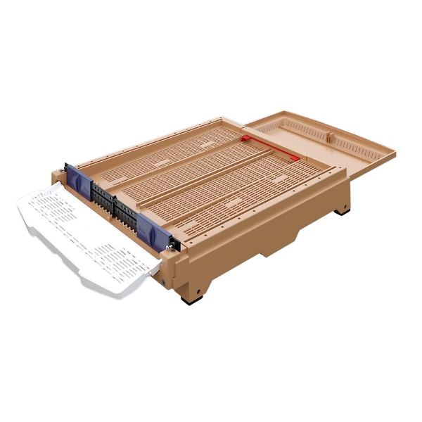 Apimaye B Tipi Ergonomik Kovan Tabanı - Polen Tuzaklı & Anti-Varroa Uçuş Tahtalı