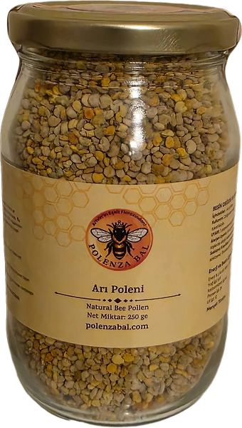 Doğal Arı Poleni 250 gr | Katkısız ve Taze Hasat