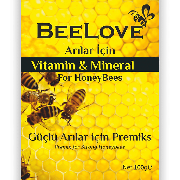 Beelove Vitamin ve Mineral Toz Premiks 100 gr