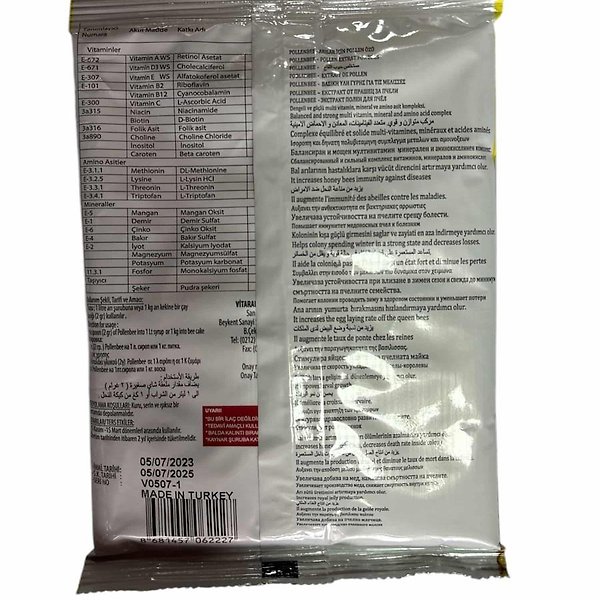 Pollenbee Arı Gelişim Destekleyici – 100 Gr Konsantre Polen Özü