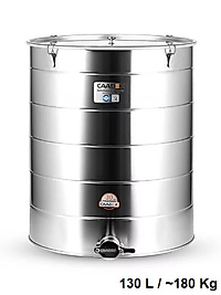 Caadex 180 Kg Profesyonel Paslanmaz Bal Dinlendirme ve Dolum Kabı (CX-CAMCS180)