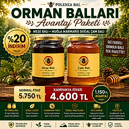 Orman Balları Paketi | Meşe Balı + Çam Balı Özel Paket (Avantajlı Fiyat)