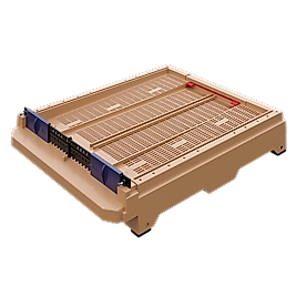 Apimaye B Tipi Taban: Anti-Varroa Dispiratörlü ve Polen Tuzaklı