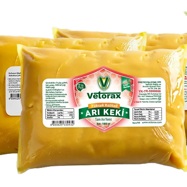 Arı Yaşam Keki | Vetorax Doğal Arı Besini ve Koloni Destek Ürünü