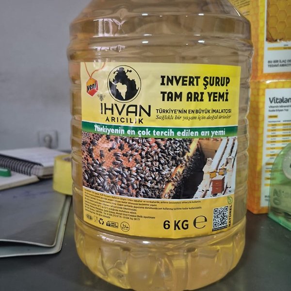İnvert Şurup 6 Kg – İhvan Arıcılık Koloni Besleme İçin