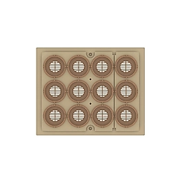 Apimaye 12 Gözlü Kavanoz Bal Adaptörü - 5'li Avantajlı Set