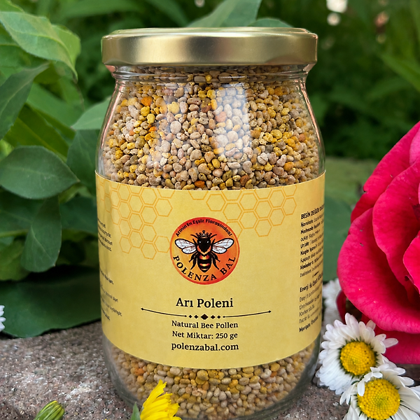 Doğal Arı Poleni 250 gr | Katkısız ve Taze Hasat