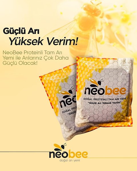 Neobee Doğal Proteinli Tam Arı Yemi