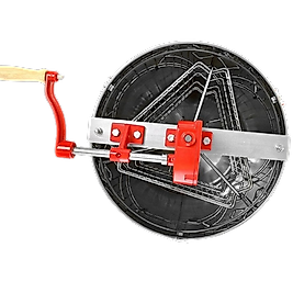 3'lü Manuel Bal Süzme Makinesi (430 Kalite Paslanmaz)