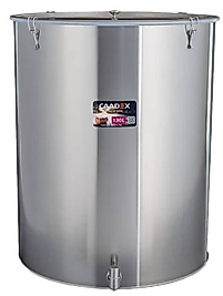 Caadex 130 LT Paslanmaz Çelik Zeytinyağı Dinlendirme Tankı (30 Yıl Garantili)