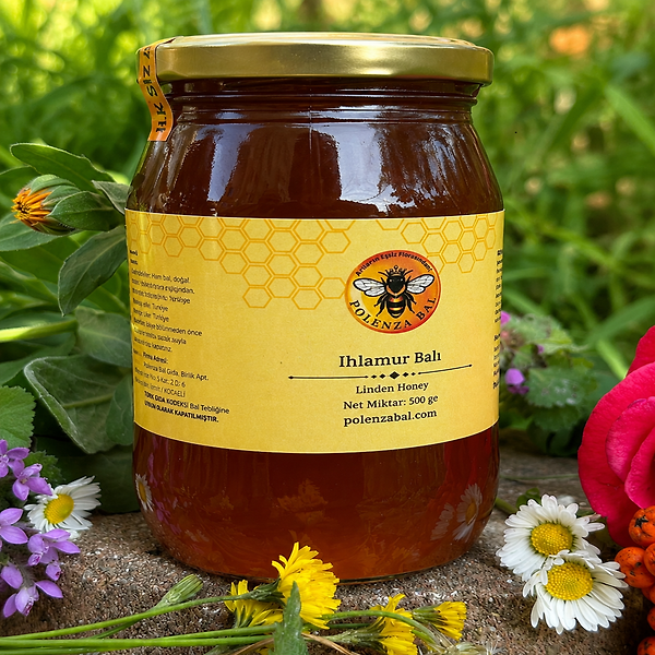Ihlamur Balı Doğal ve Katkısız 500 gr | Saf ve Aromatik Bal