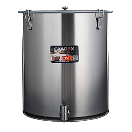 Caadex 35 LT Profesyonel Paslanmaz Zeytinyağı Depolama Tankı (CX-CAO35)