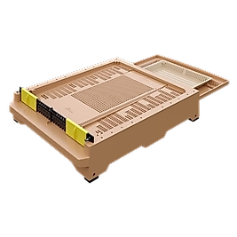 Apimaye A Tipi Polen Tuzaklı ve Anti-Varroa Izgaralı Kovan Tabanı