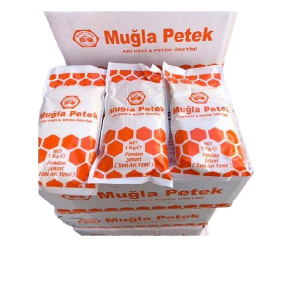 Muğla Petek Fondon Şeker Arı Keki 20 kg (Ekonomik Koli)