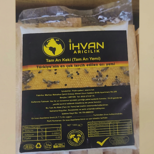İhvan Arıcılık Tam Arı Keki ve Tam Arı Yemi - Güçlü Koloniler