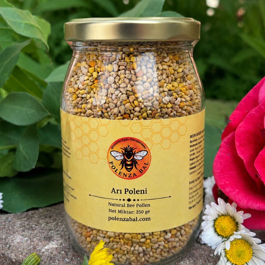 Doğal Arı Poleni 250 gr | Katkısız ve Taze Hasat
