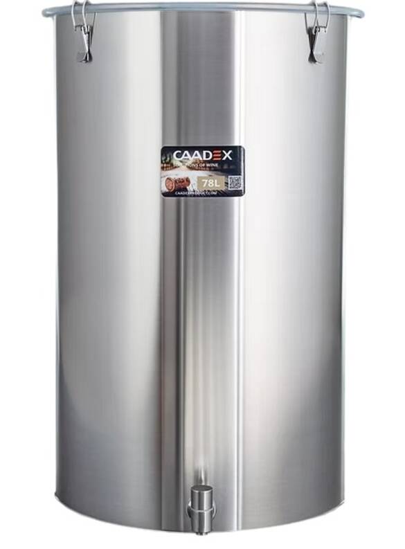 Caadex 78 LT Paslanmaz Çelik Zeytinyağı Dinlendirme Tankı (CX-CAO78)