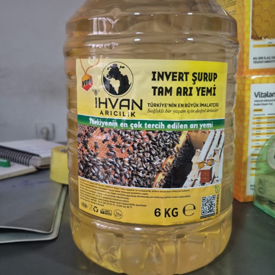 İnvert Şurup 6 Kg – İhvan Arıcılık Koloni Besleme İçin