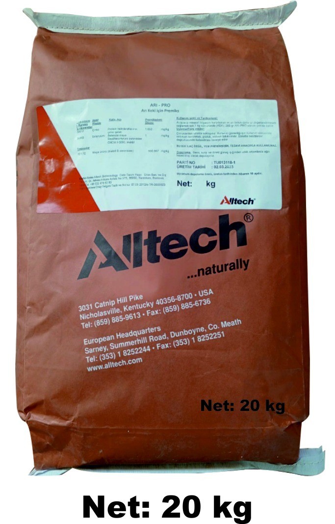 Neobee Neo Ari-Pro 20 Kg Endüstriyel Çuval Protein Destekli Arı Besini